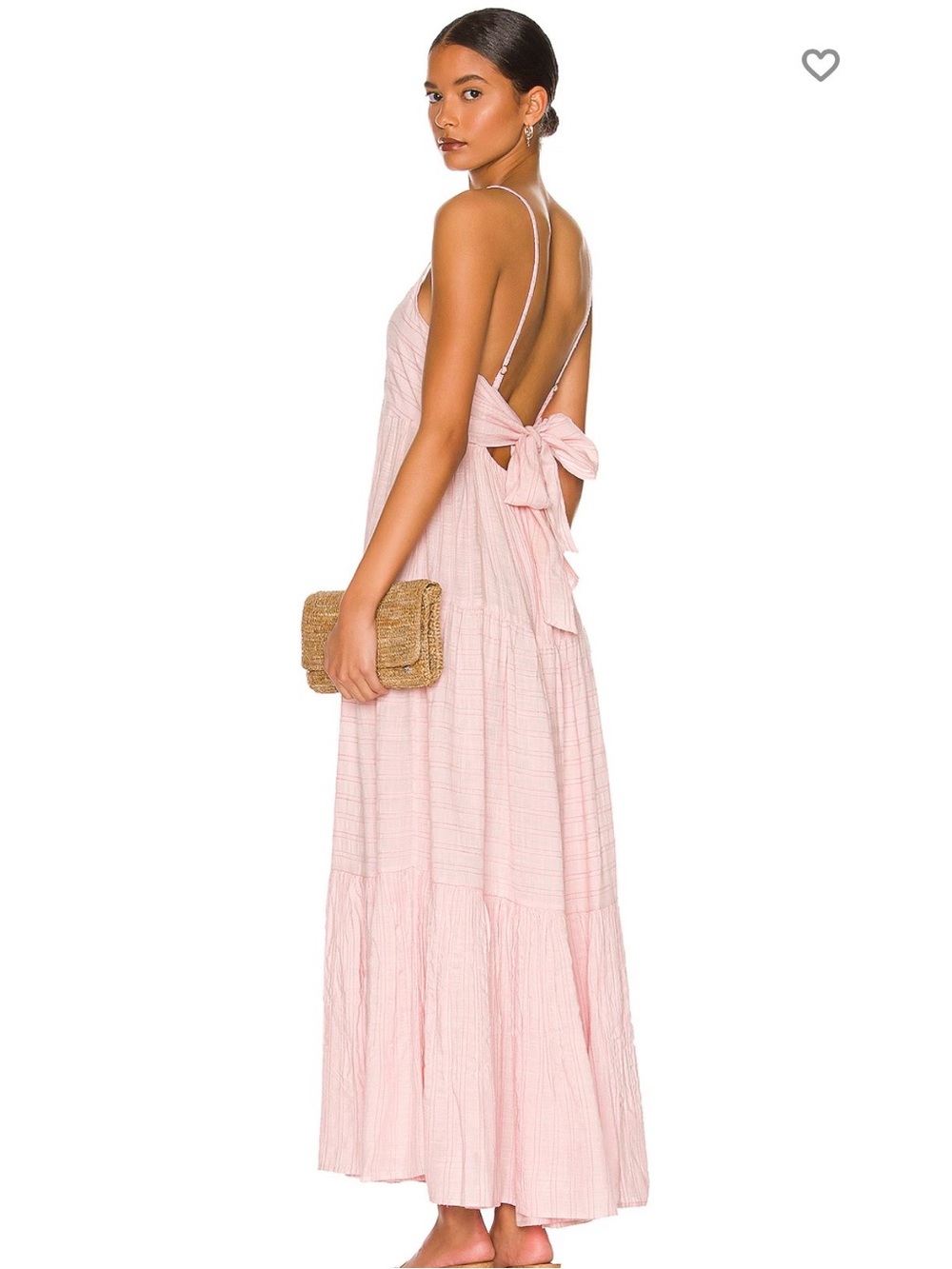 LSPACE Santorini Dress in Rose Quartz